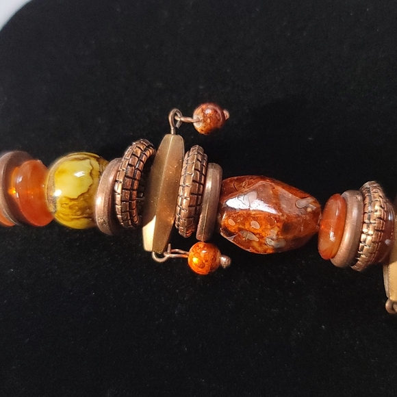 Copper Boho Necklace - Picture 4 of 5